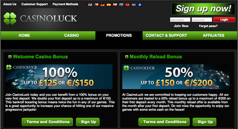 Top NetEnt Casinos : CasinoLuck